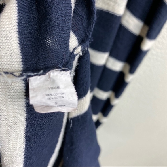 Vince Striped Scoop Neck Sweater Tank Size Small - Picture 8 of 8